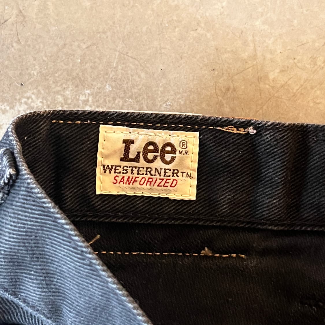 LEE 리 웨스터너 블랙 데님 팬츠 상품이미지6