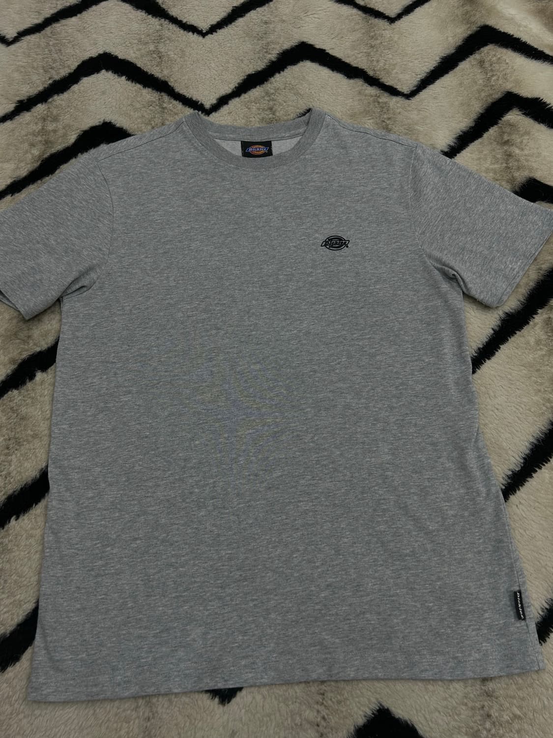 [S]디키즈 스몰로고 반팔/그레이 상품이미지1