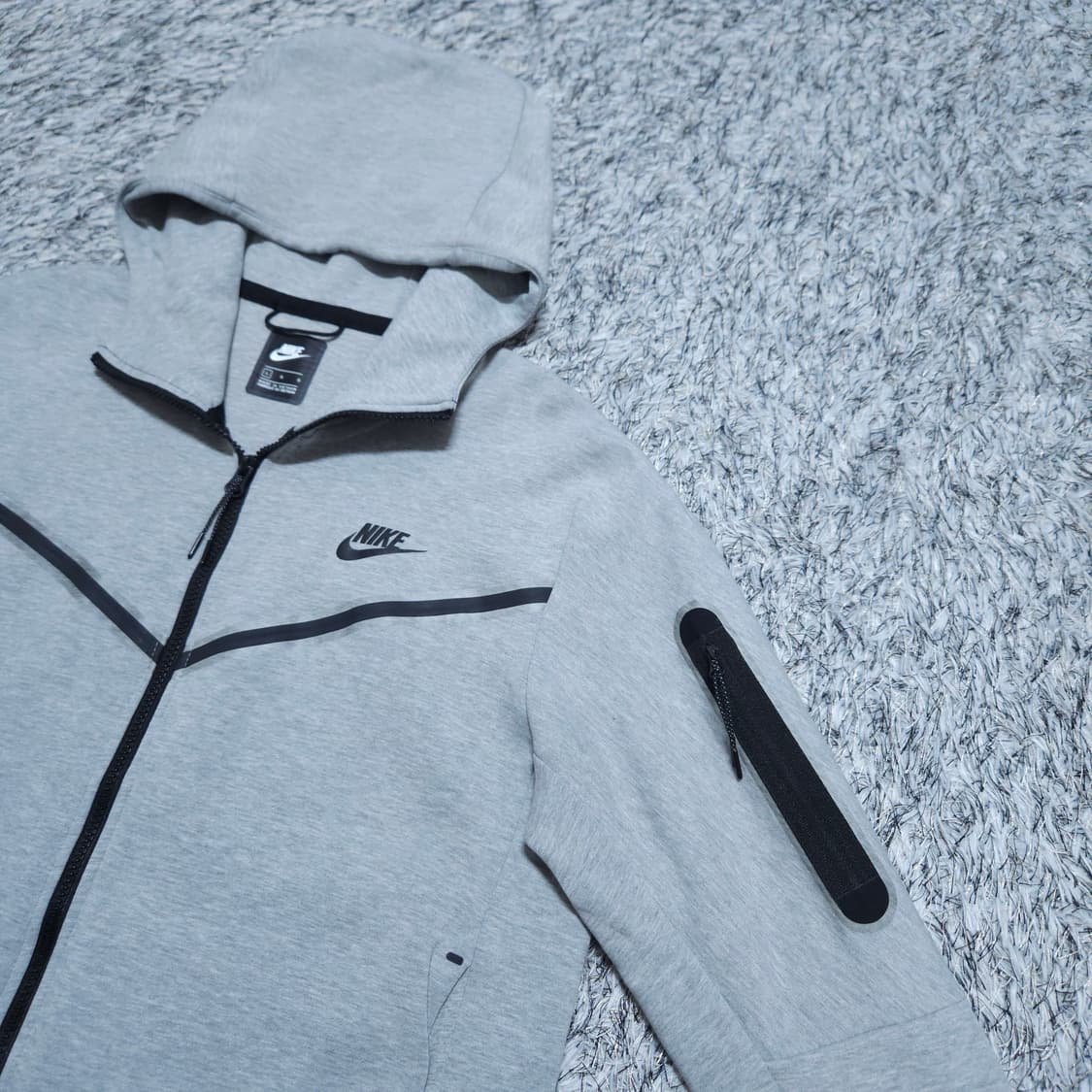 나이키) L 남자 테크플리스 후드집업 / 왕눈이샵 상품이미지4