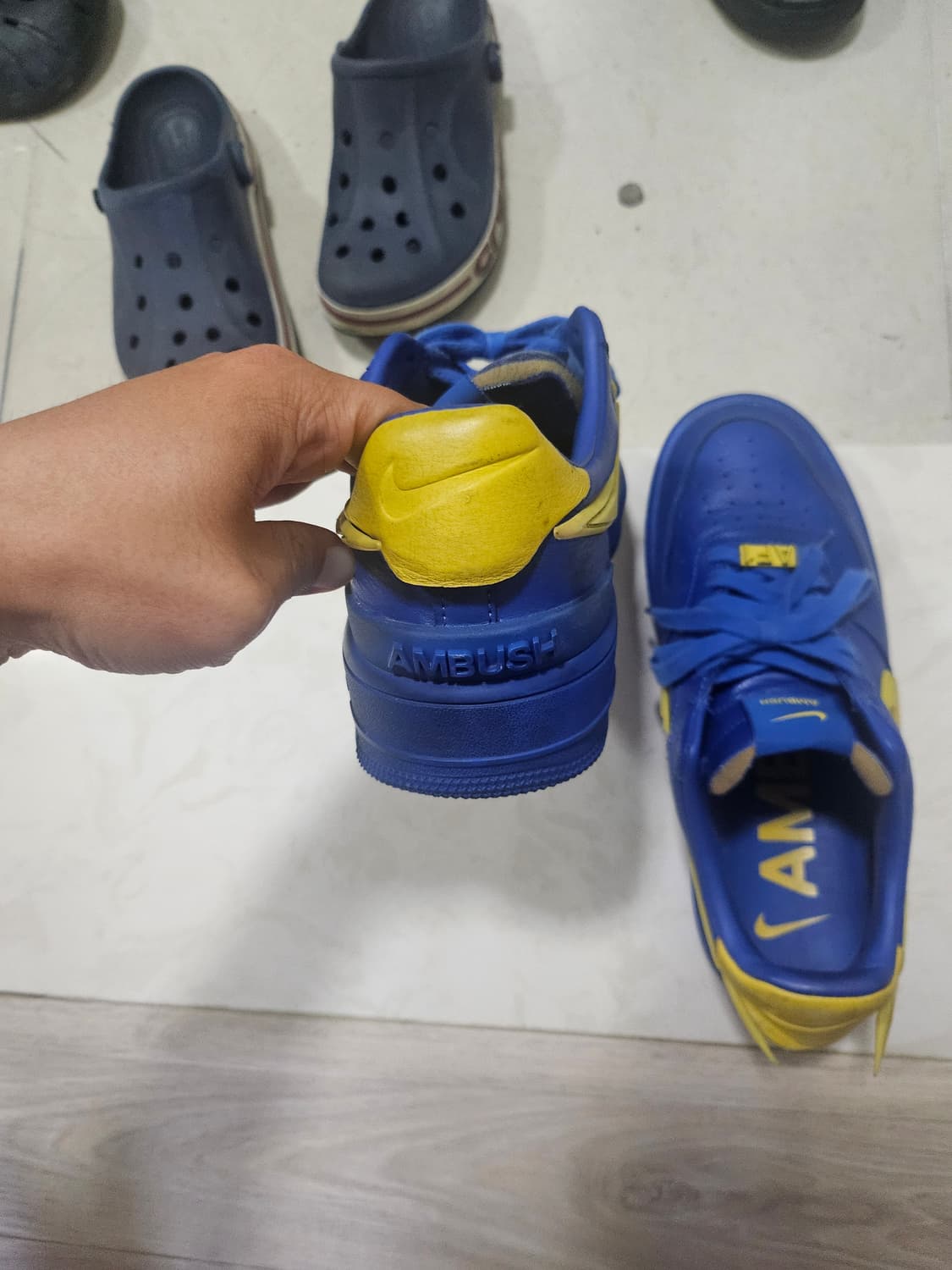 나이키 x 앰부쉬 에어포스 1 sp 게임로얄 사이즈 260 상품이미지5