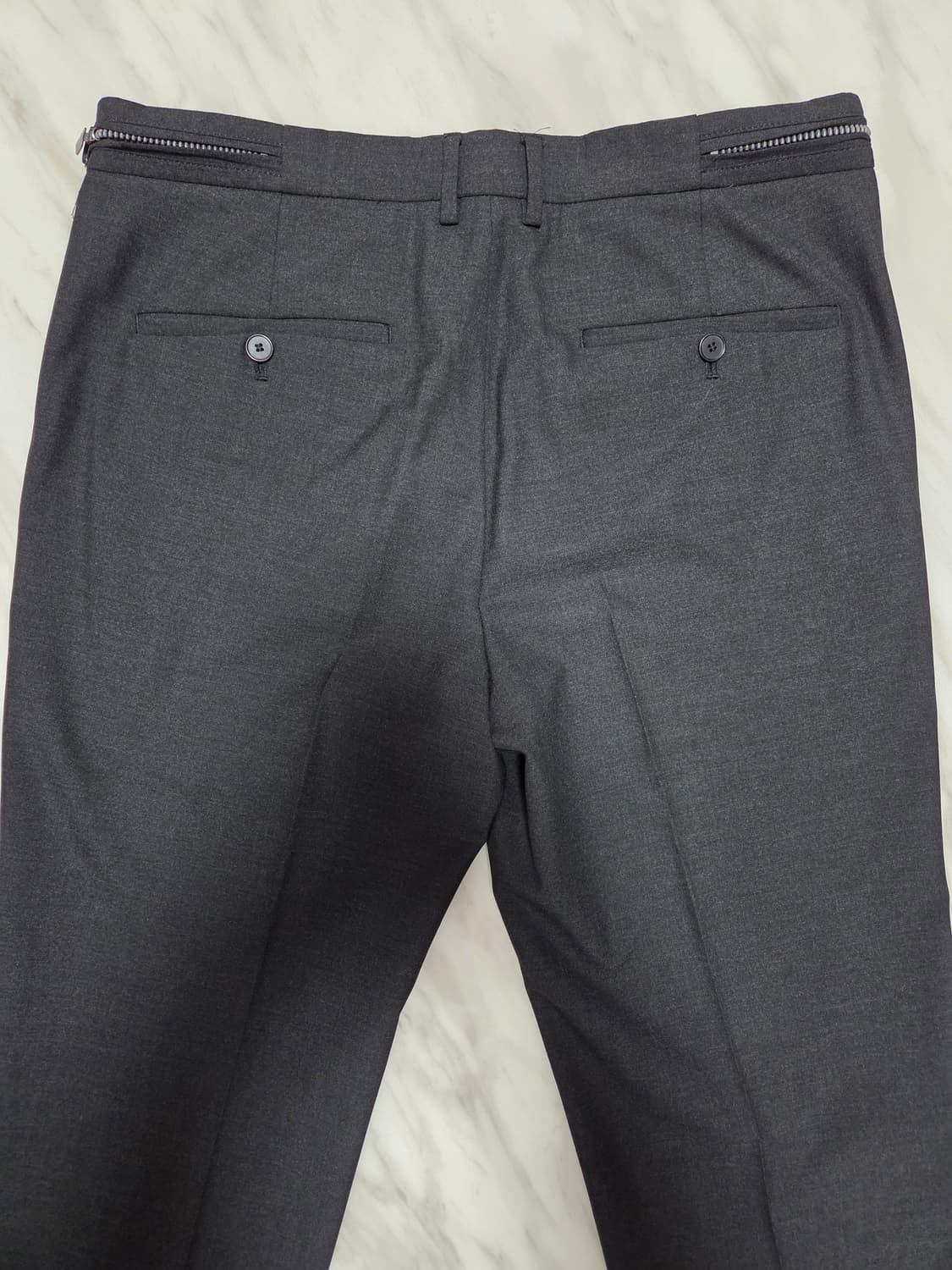 타임옴므 챠콜그레이 슬랙스 상품이미지4