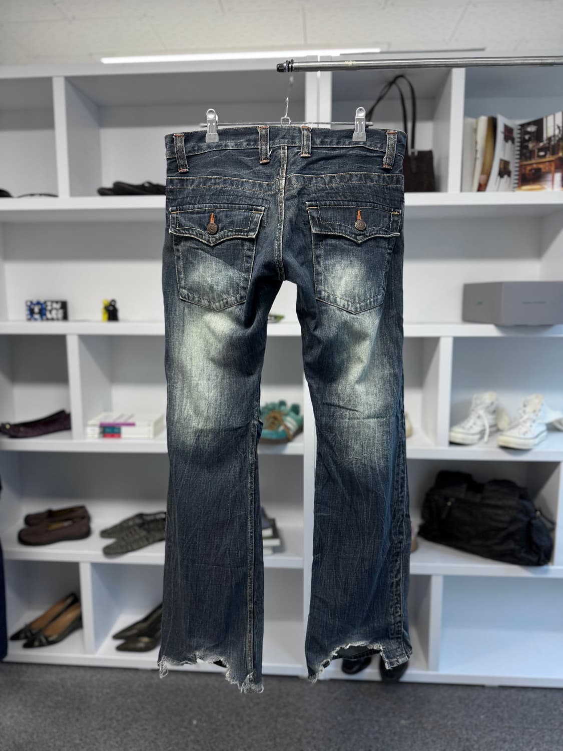 빈티지 부츠컷 데님 팸츠 상품이미지5