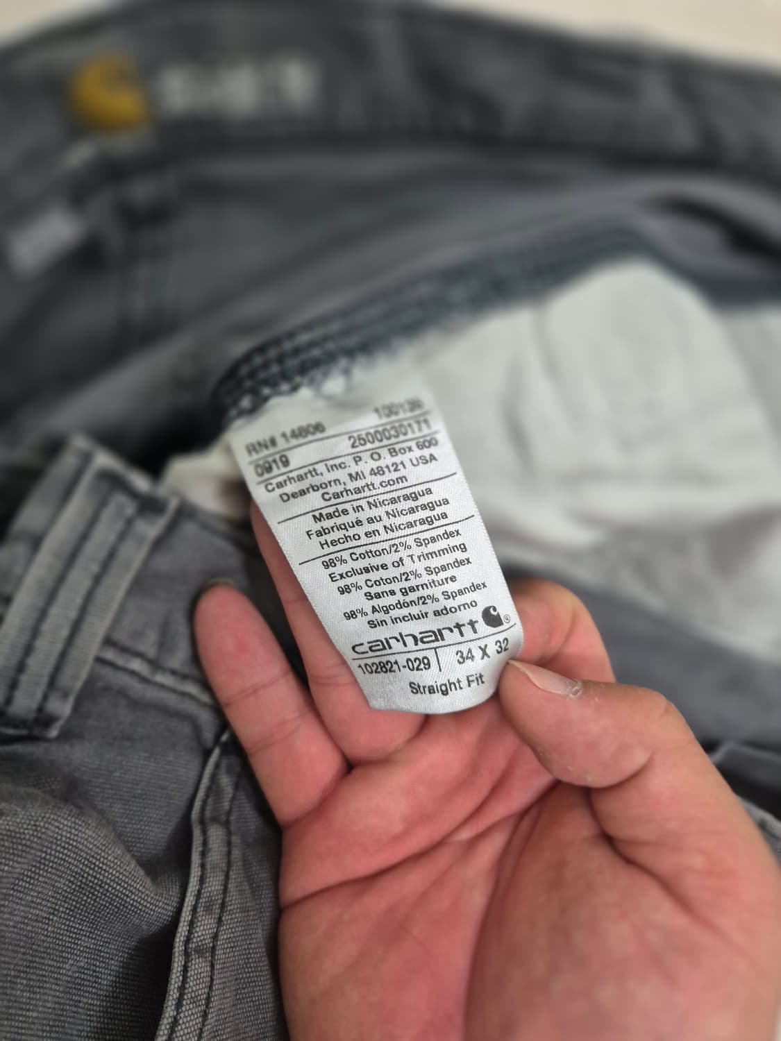 칼하트 팬츠 상품이미지5