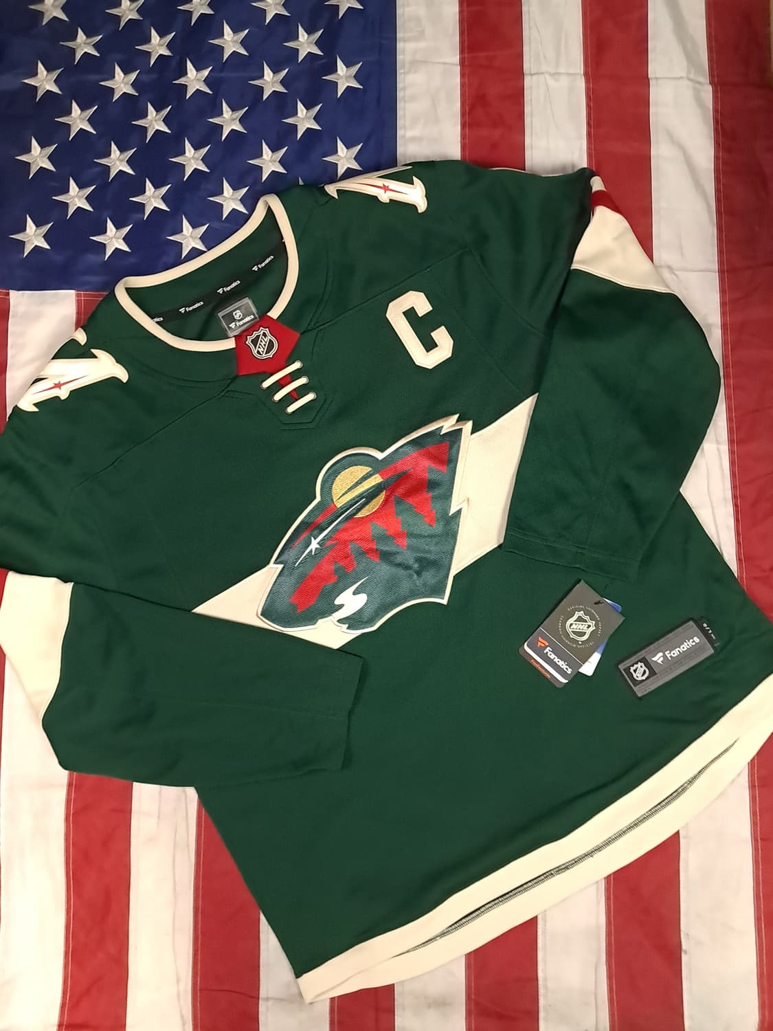새제품 오리지날 NHL X 파나틱스  하키져지 상품이미지1