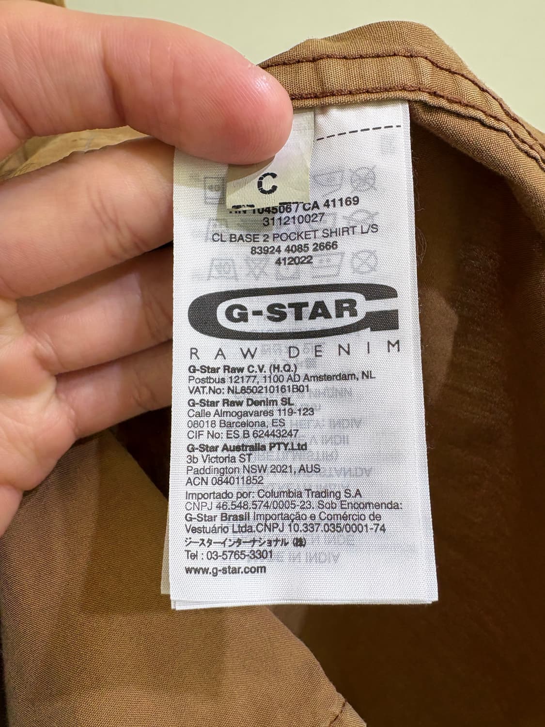 RAW BY G-STAR 셔츠 상품이미지7