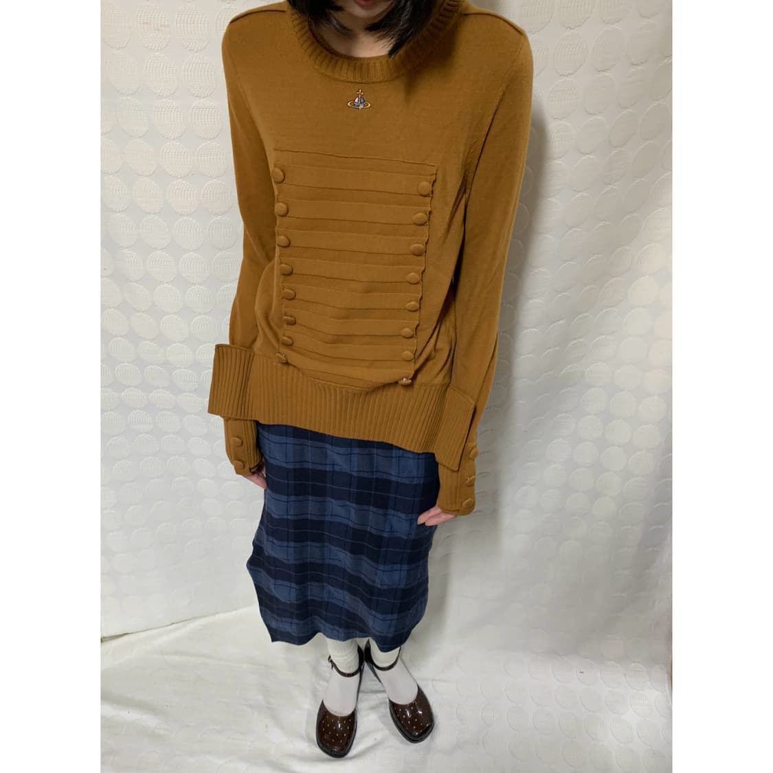 viviennewestwood 디테일 울 니트 긴팔 상품이미지1