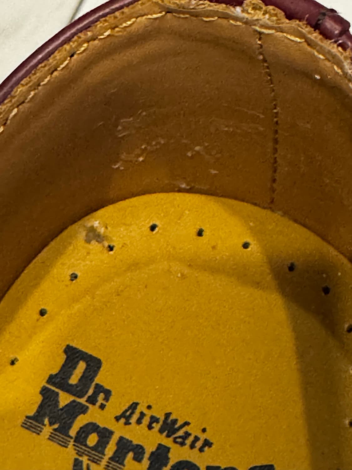 닥터마틴 1461 스무스 체리레드 UK 4 , 230 사이즈 상품이미지5