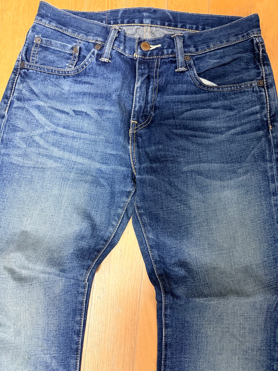 리바이스 511 멕시코 메이드 슬림핏 워싱 데님팬츠 31 상품이미지3