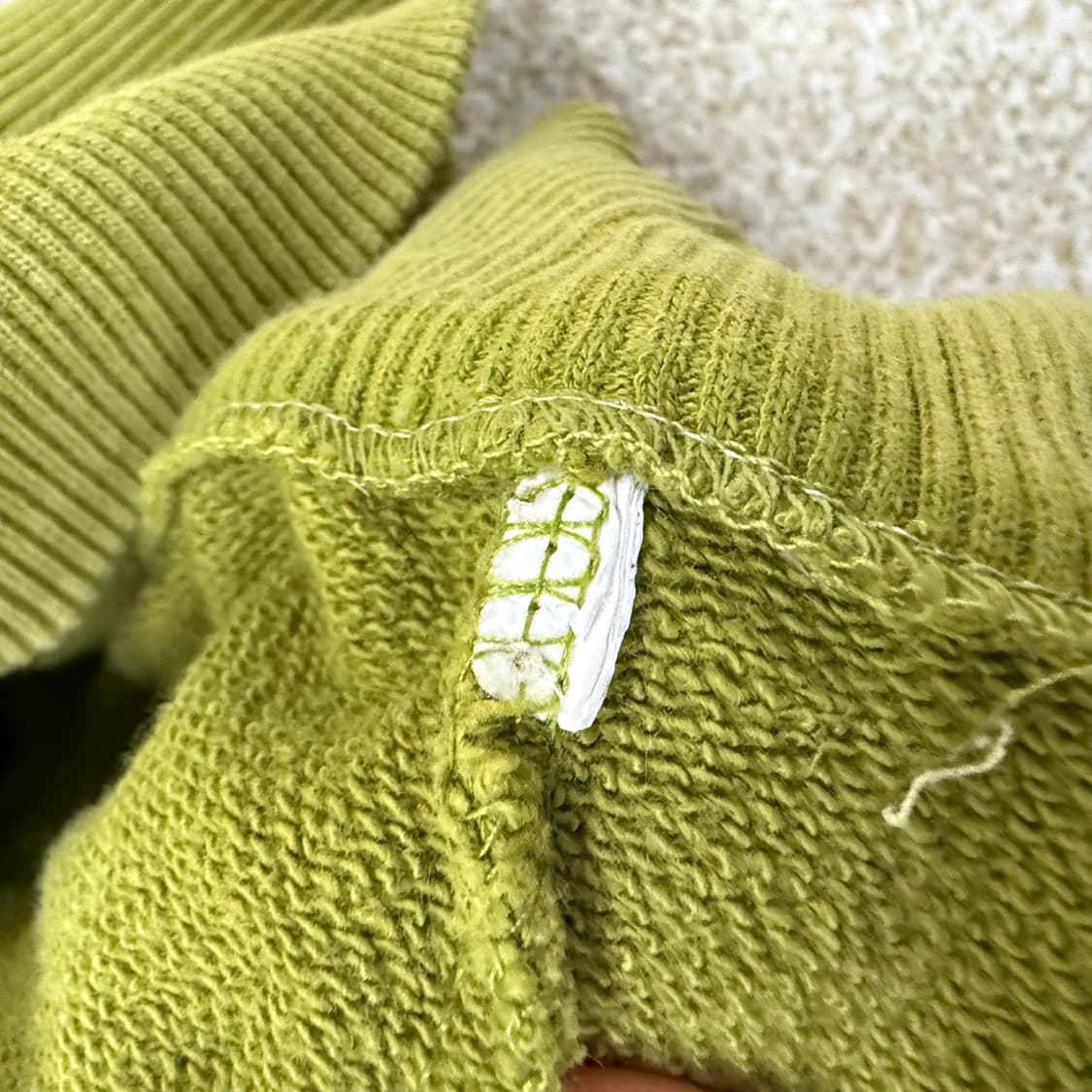 M 에비수 여성 빅로고 크롭 후드티 0128T1 상품이미지4