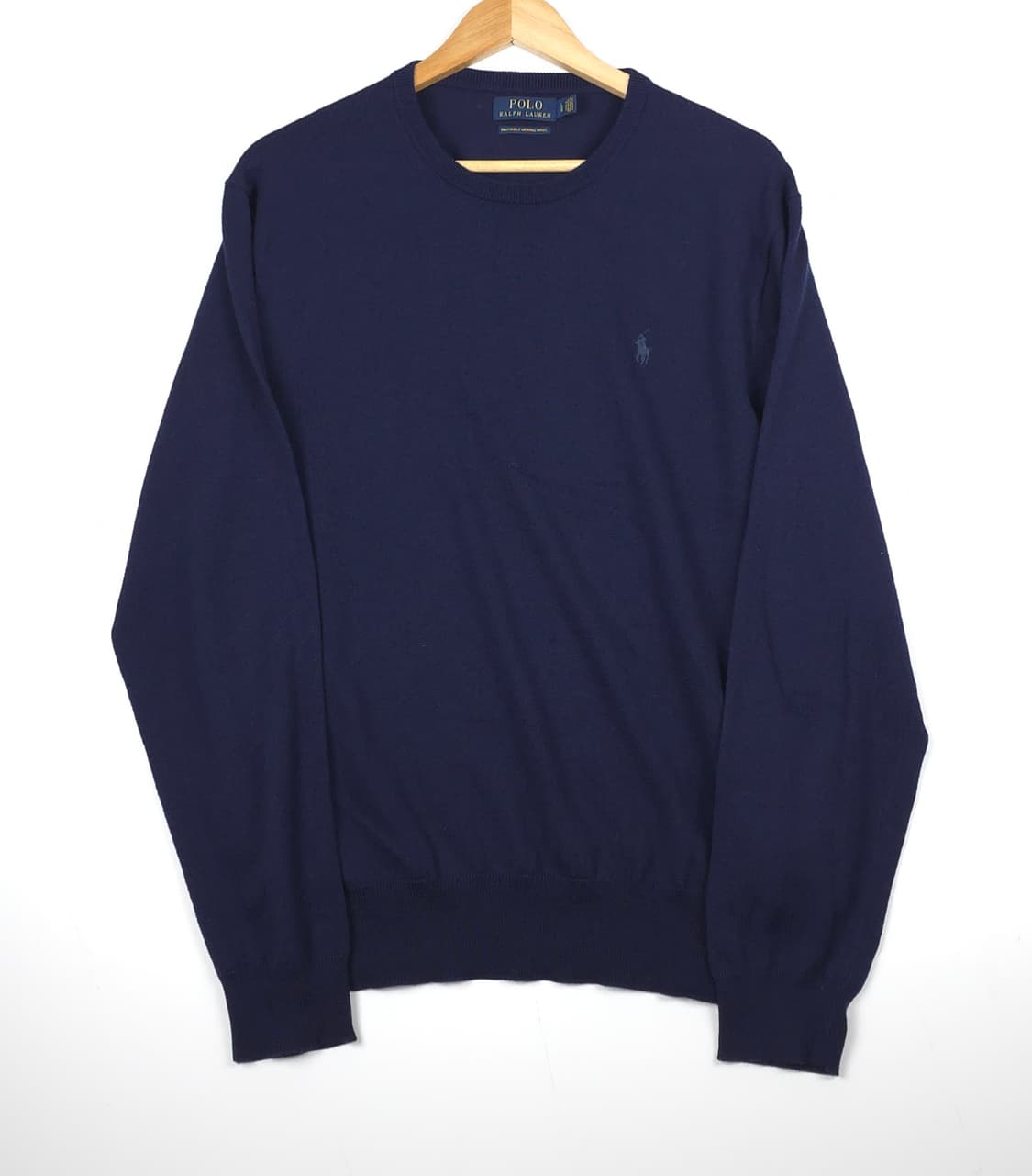 [L] 폴로 랄프로렌 워셔블 메리노울 라운드넥 니트 상품이미지1
