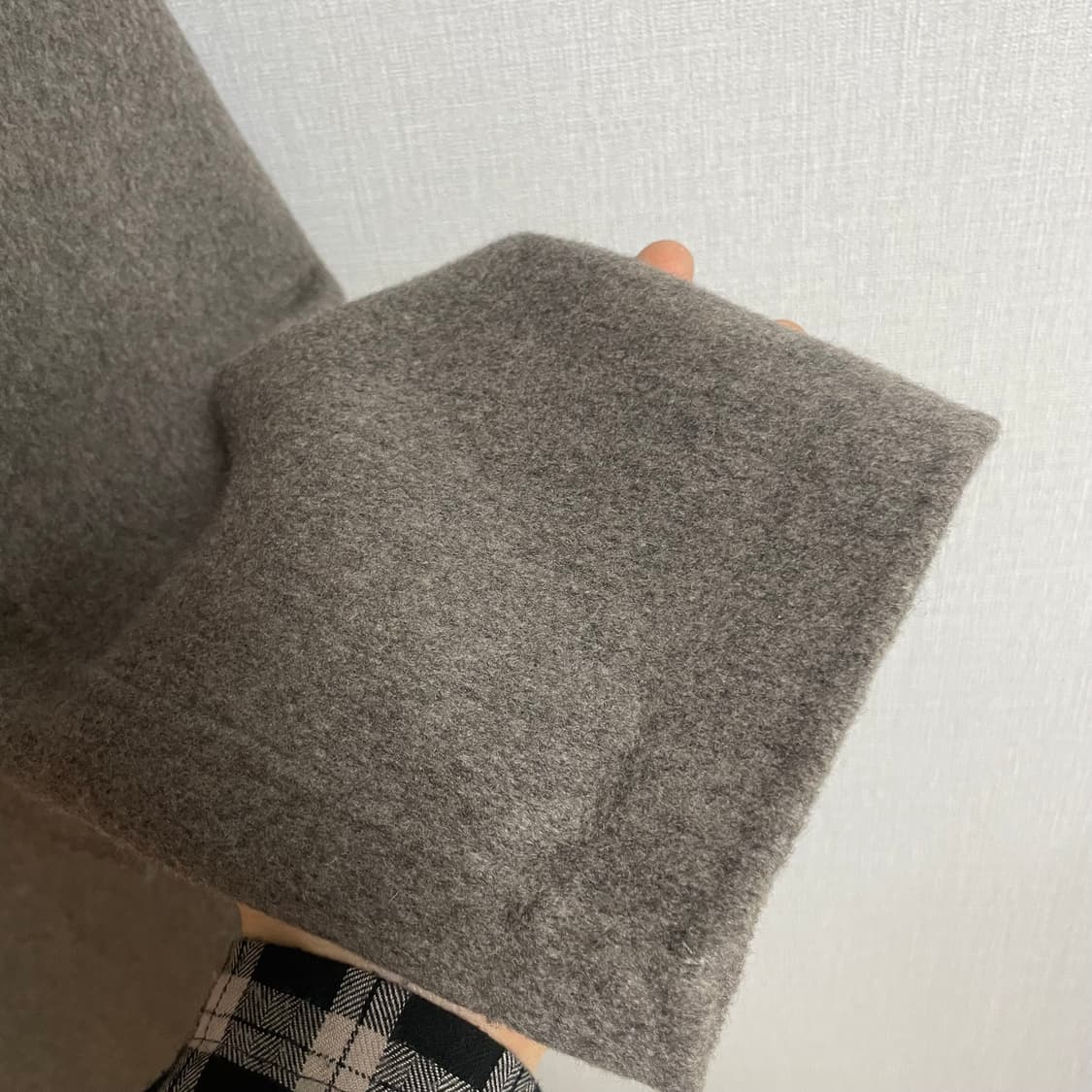 [os]타임 캐시미어 핸드메이드 코트 상품이미지4