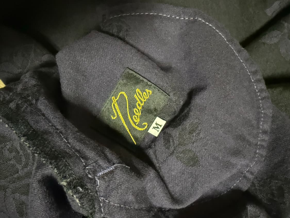 니들스(NEEDLES) HD 팬츠 데님 로즈 자카드 M 상품이미지3