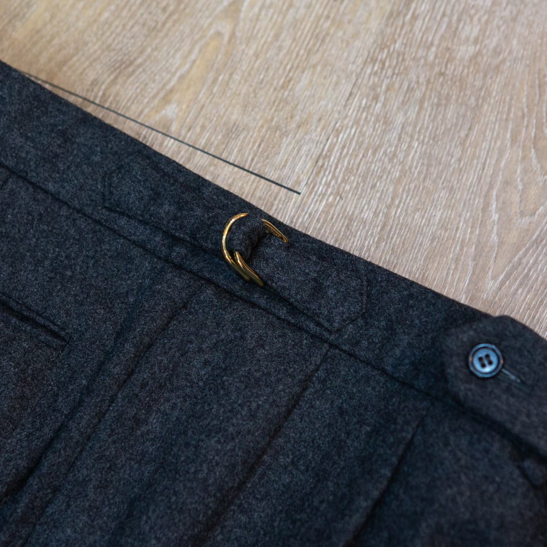 80s 폴로 랄프로렌 울 트라우저 그레이 상품이미지6