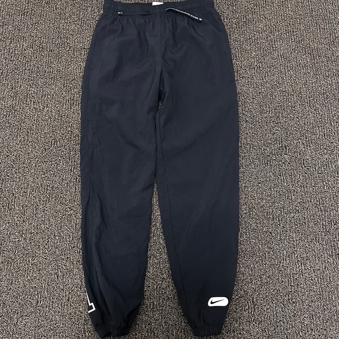 NIKE 나이키 나일론 여성 조거팬츠 바스락 운동복 블랙 L 상품이미지1