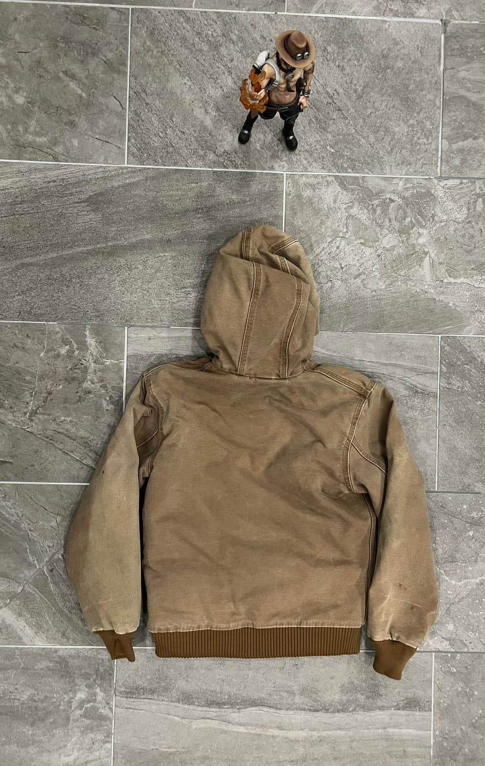 (L) 칼하트 후드 덕 액티브 보이즈 자켓 YYJ130 BRN 브라운 상품이미지2