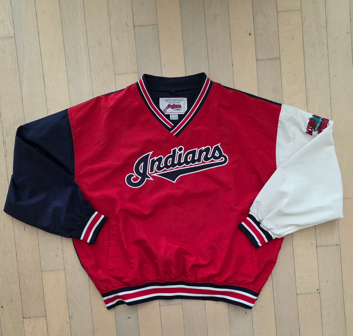 90's 클리브랜드인디언스xPUMA 원업2XL mlb 상품이미지9
