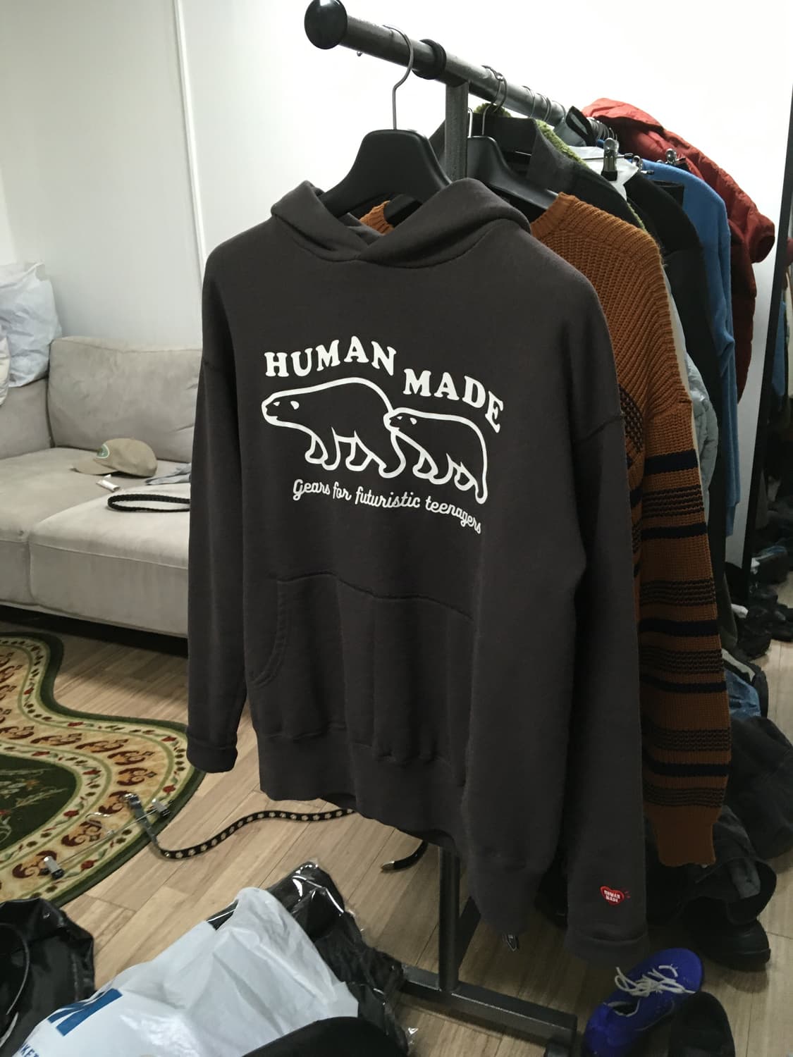 휴먼메이드 후드티 L사이즈 상품이미지1