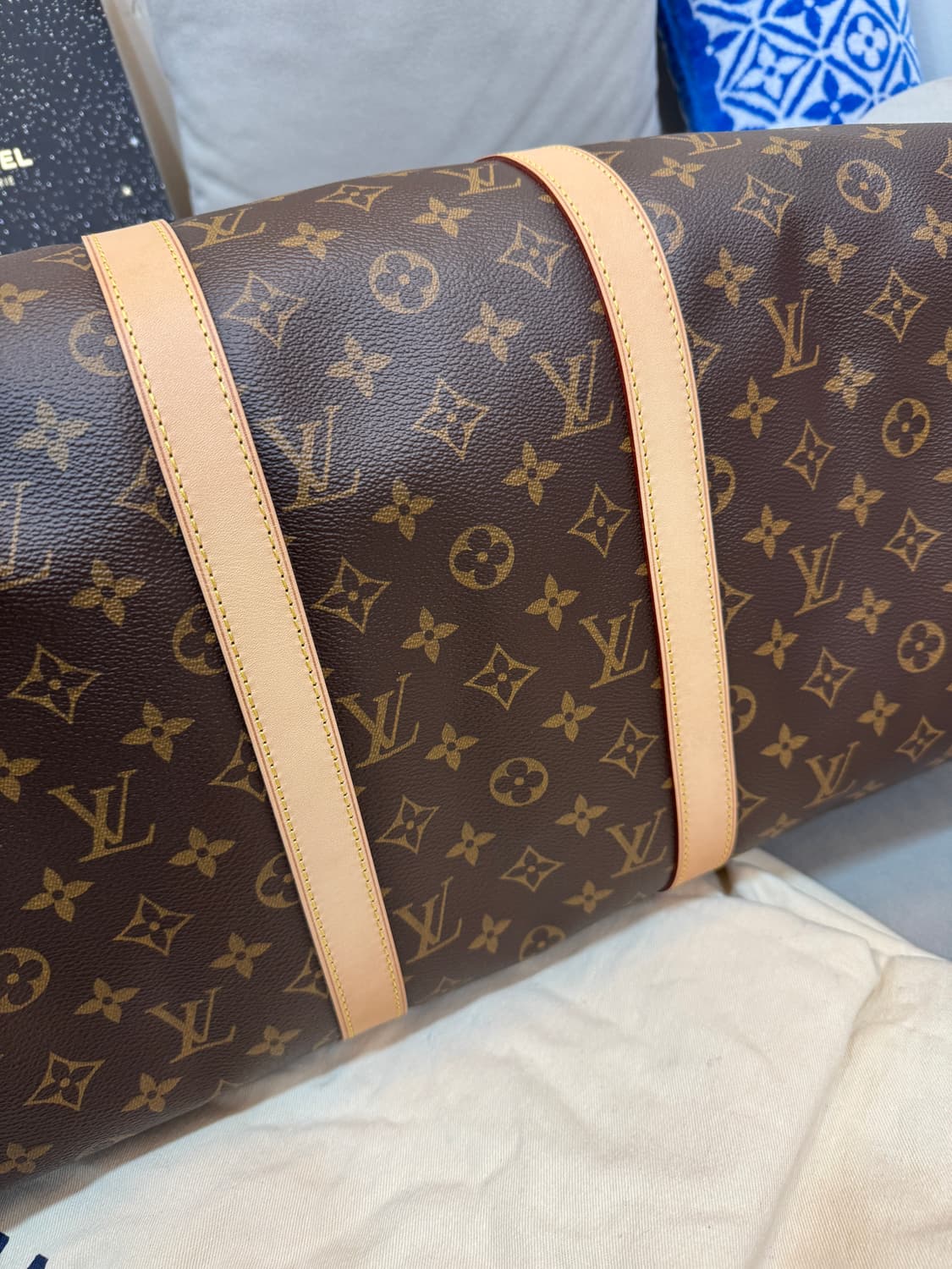 새상품급 루이비통 모노그램 키폴 50  상품이미지4