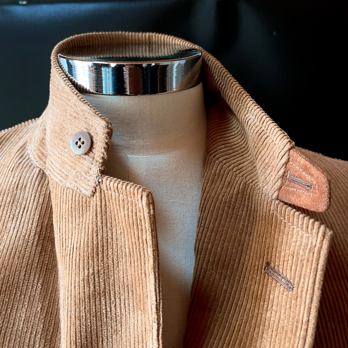 70s VAN JAC Made in Japan 코듀로이 헌팅 코트 상품이미지2
