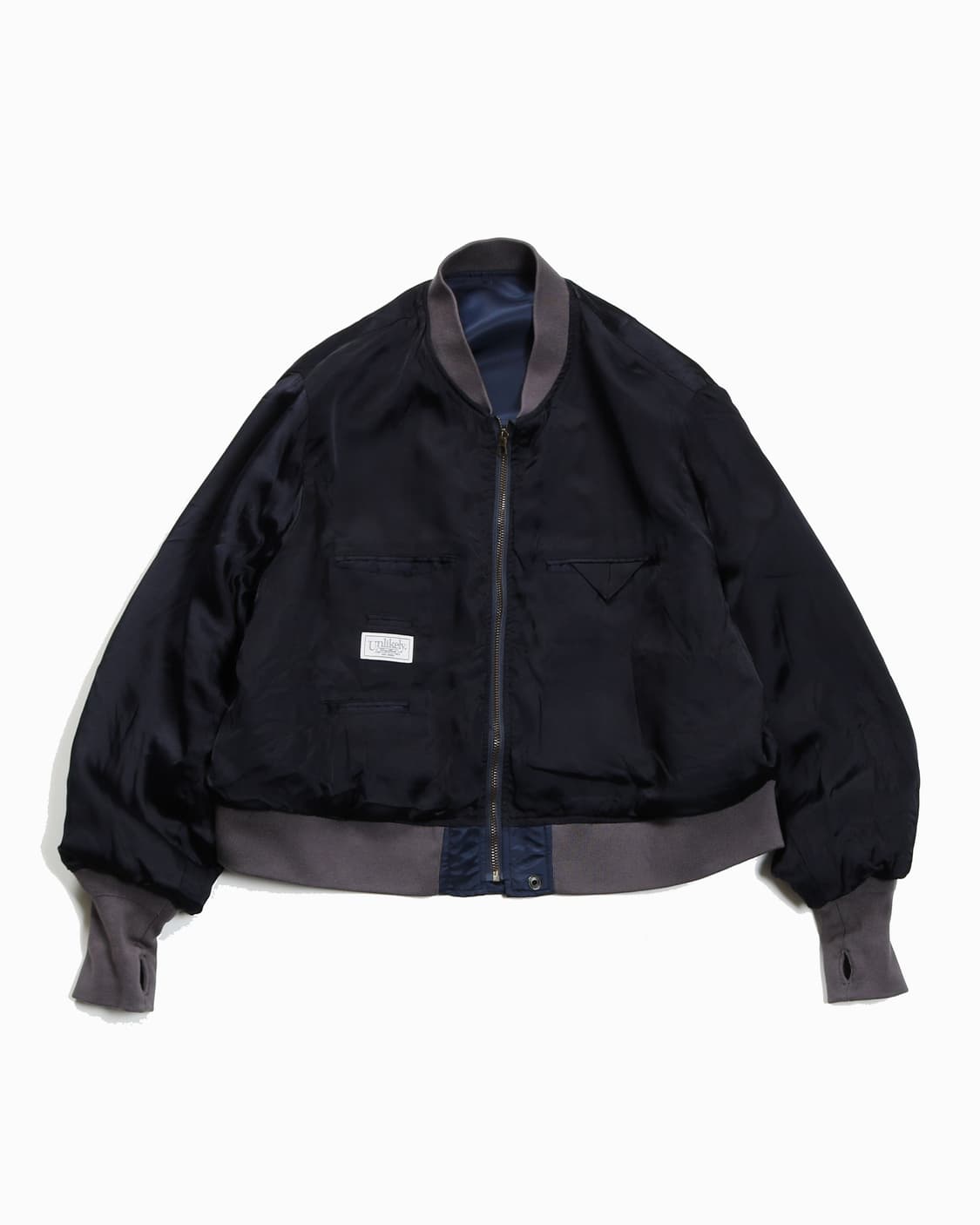 언라이클리 리버시블 l-2b 자켓 상품이미지9