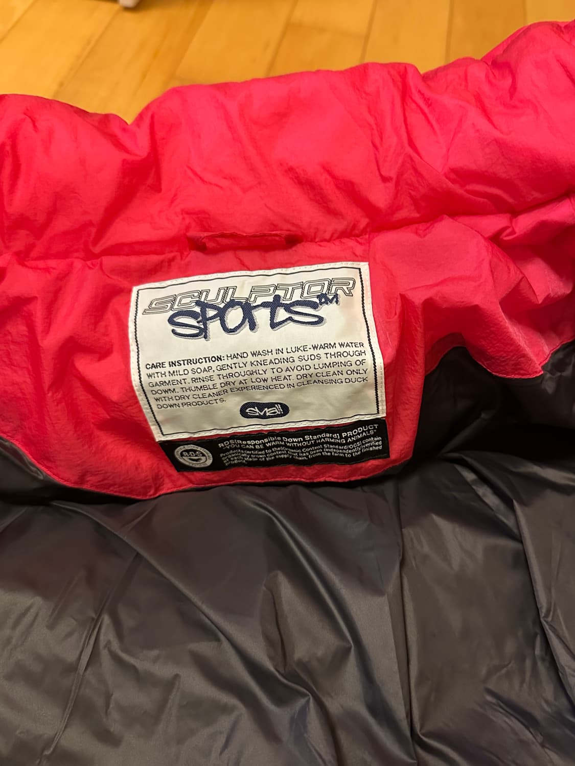스컬프터 덕다운 패딩 S 상품이미지4