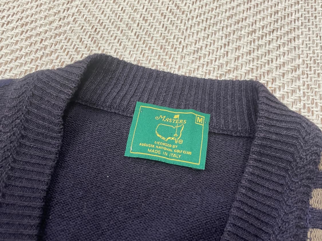 마스터스 패턴 니트 베스트 J03578 상품이미지4