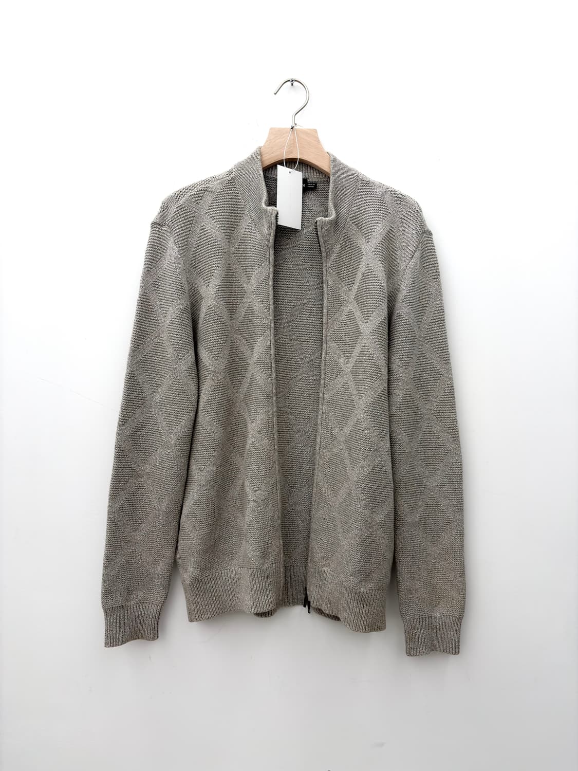 ARGYLE KNIT ZIP UP 상품이미지4