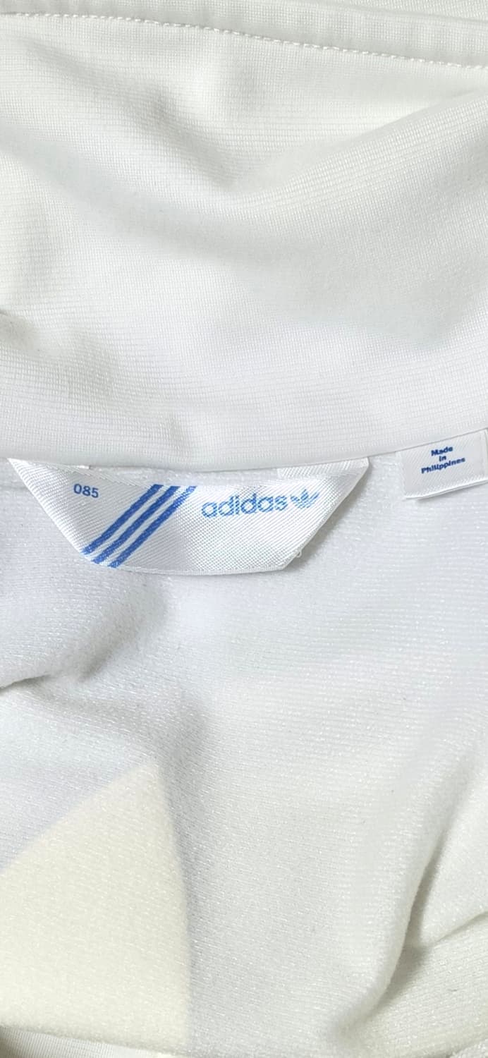 아디다스 파이어버드 화이트 실버 빅로고 트랙탑 085 상품이미지3