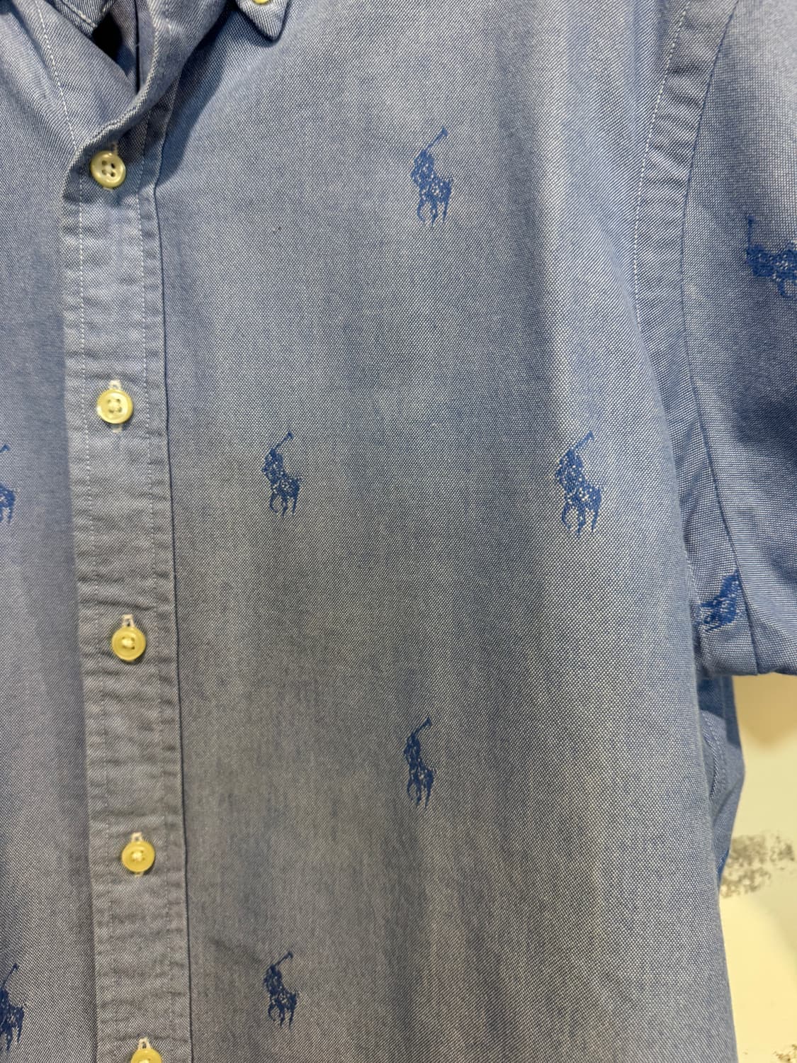 폴로랄프로렌 포니 자수 반팔 셔츠  상품이미지3