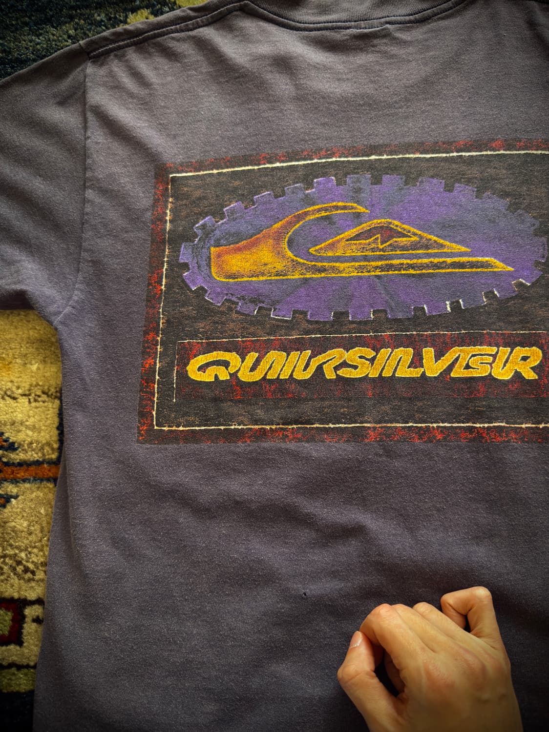90s Quiksilver SunFaded Graphic T shirt 상품이미지6