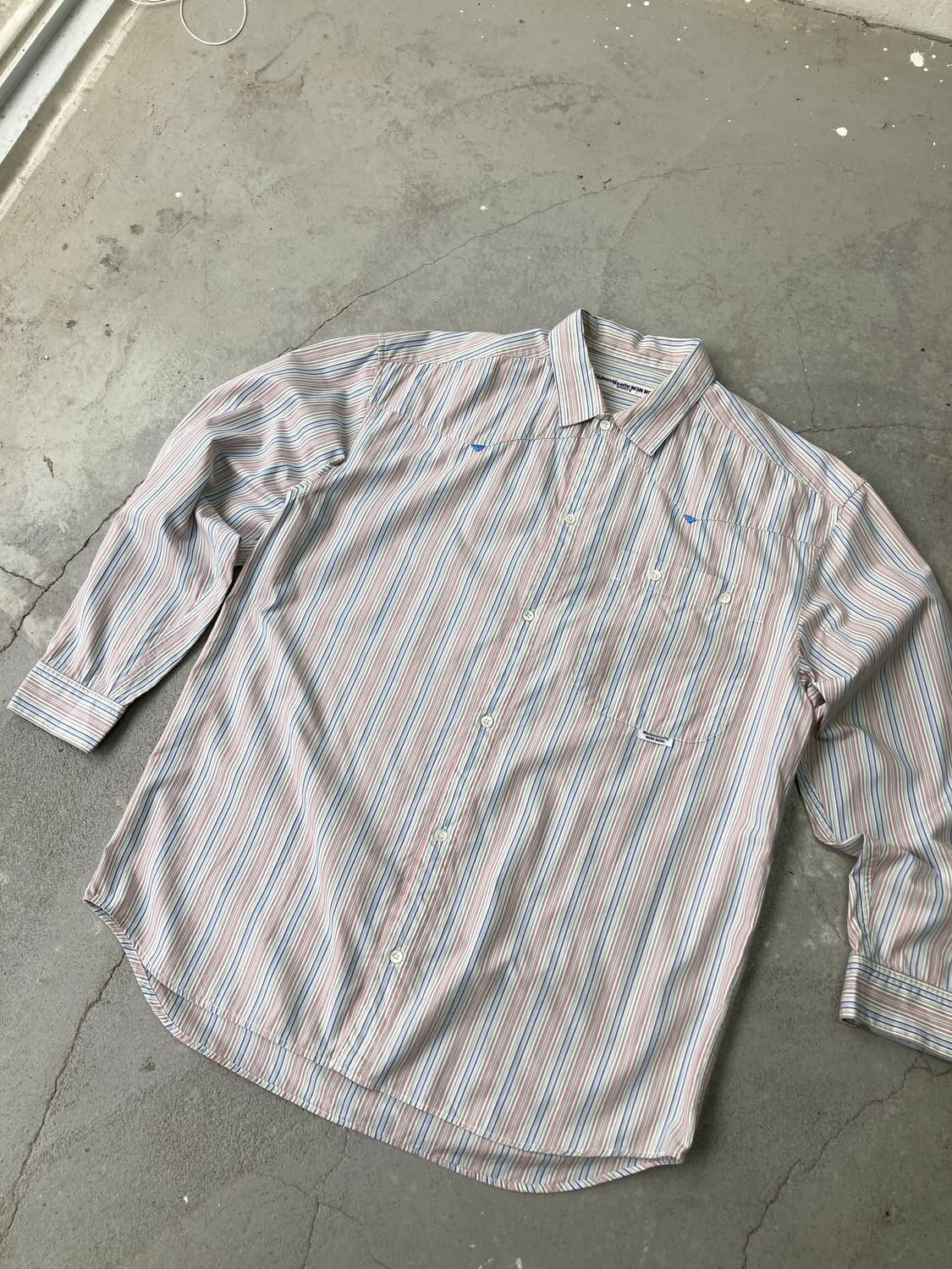 pastel striped shirt 상품이미지5