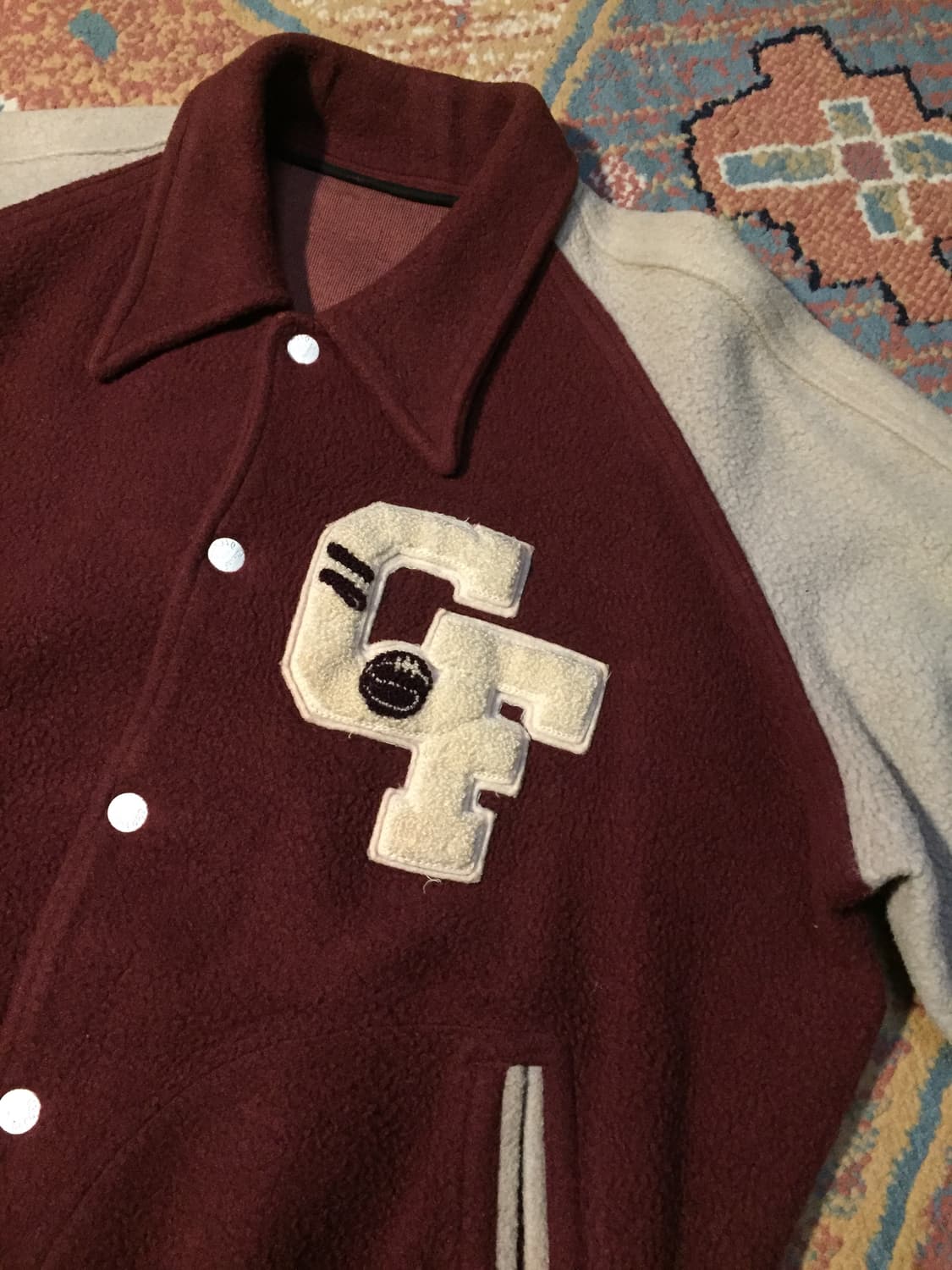 50-60’s 카센티노 울 바시티 자켓 상품이미지4