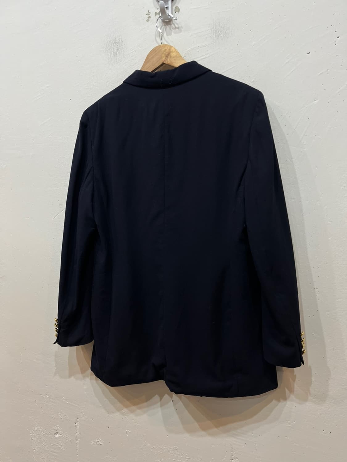 로렌랄프로렌 크레스트 금장 블레이저 자켓 네이비 Made in USA 상품이미지6