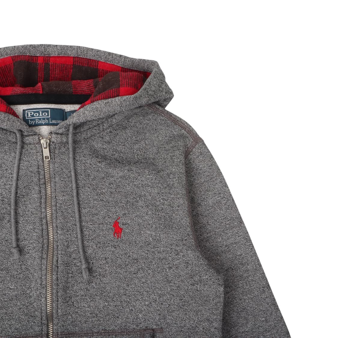 폴로 랄프로렌 신형 플란넬라이닝 그레이 후드집업 상품이미지3
