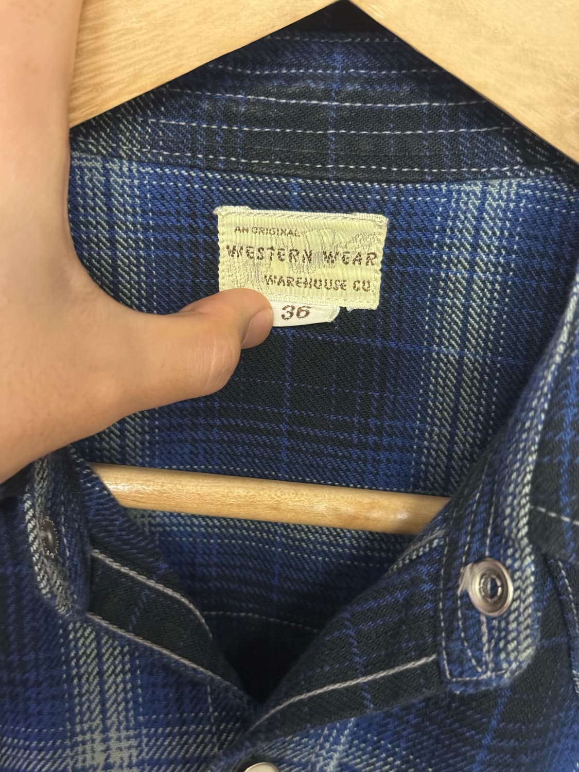 웨어하우스 웨스턴 셔츠 상품이미지3