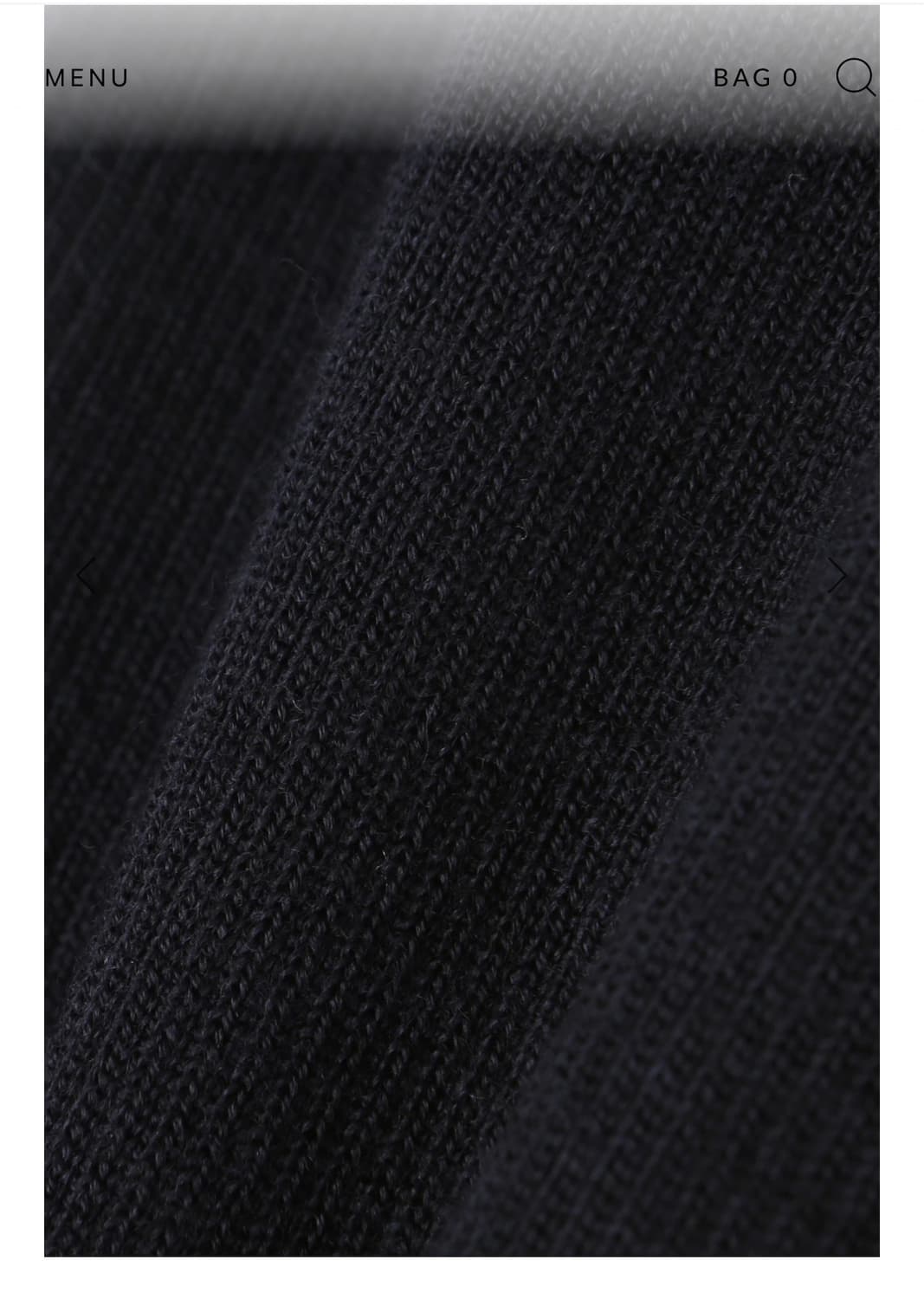 후왓웨어 flow soft pk knit(navy) 새상품 팝니다 상품이미지6