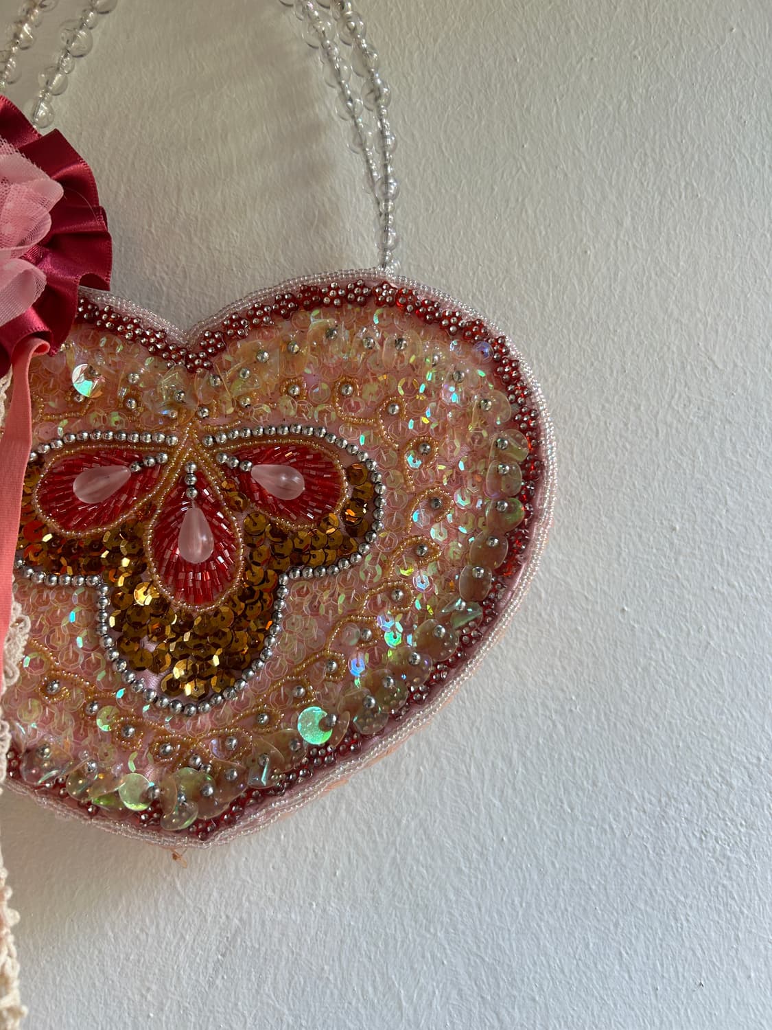 로제트 비즈가방 상품이미지4