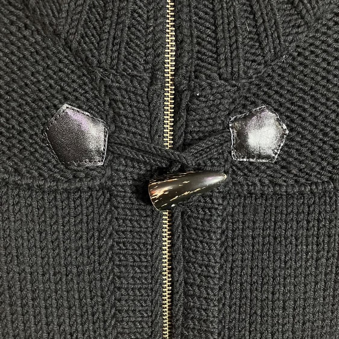 니트 크롭 더플 자켓 상품이미지7