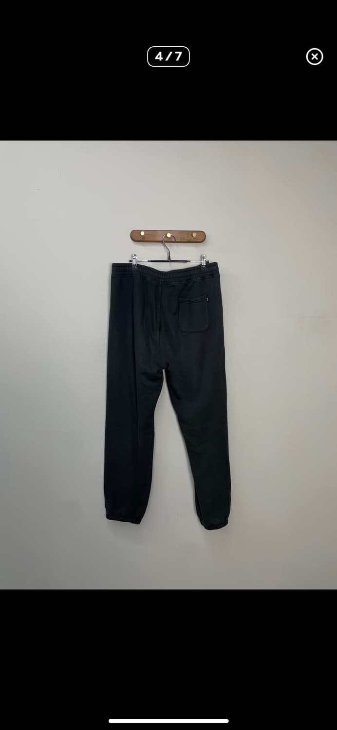 스투시 스탁 로고 블랙 스웨트 팬츠 A3469 상품이미지4