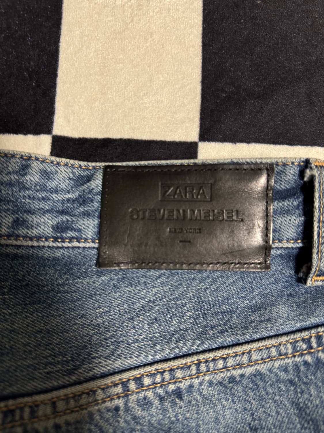 자라x스티븐 마이젤 데님팬츠 40 상품이미지4