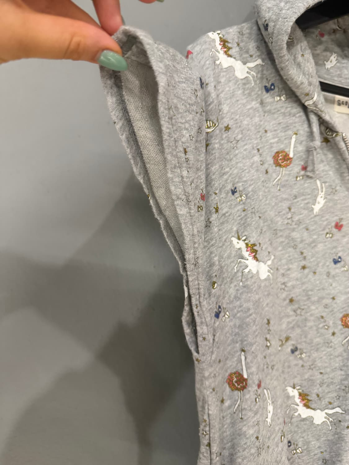 scolar unique printing hood zip-up 상품이미지8