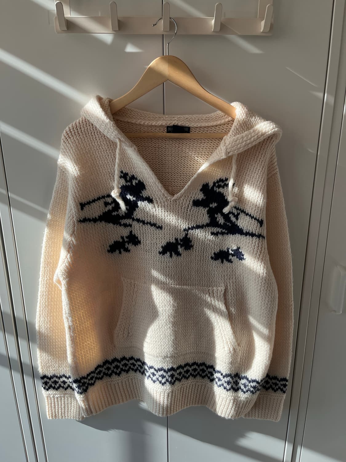 (Rare) Polo jeans company 스키 후드 울니트 상품이미지9