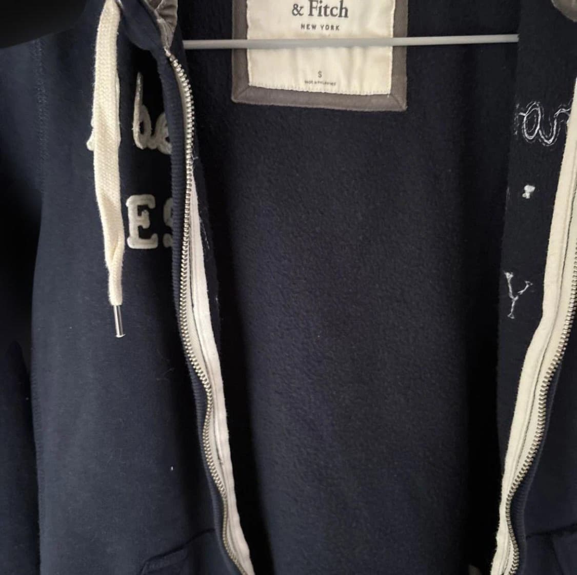 아베크롬비 후드집업 네이비 여성용 s 상품이미지4