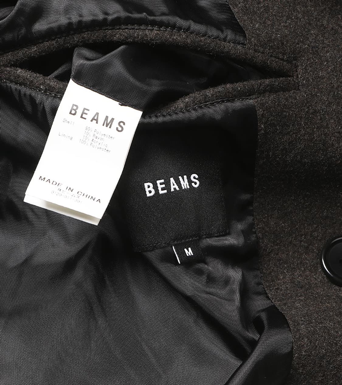 BEAMS - LOOSE WIDE PEA COAT 상품이미지9