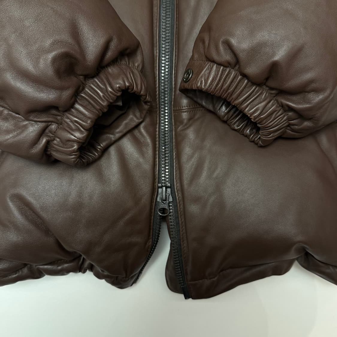 노스페이스 눕시 레더 브라운 100 L사이즈  상품이미지6