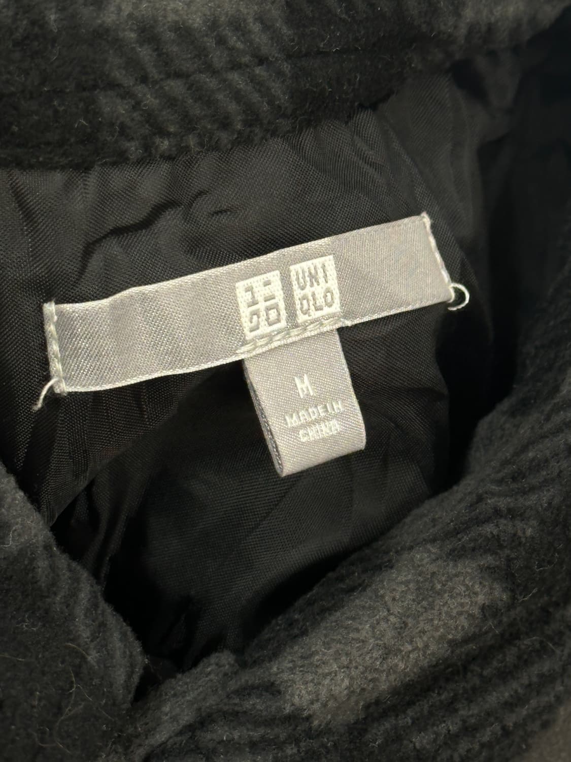 재팬 유니클로 블랙&그레이 깅엄 체크 셔츠 시티보이 빈티지 핀터 아메카지 상품이미지5