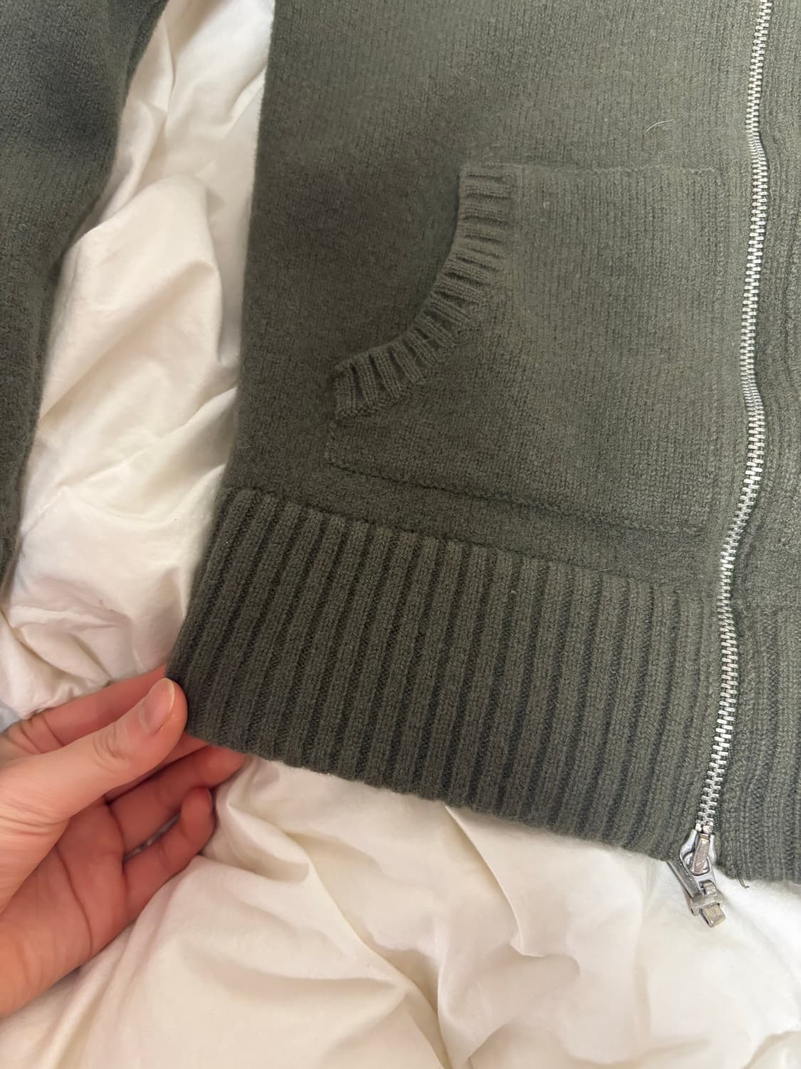 폴로 투웨이 니트집업 상품이미지7