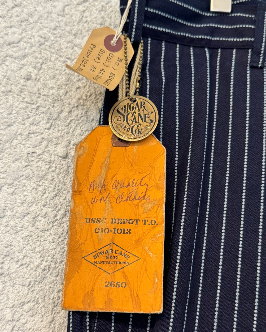 슈가케인 와바시 트라우저 상품이미지3