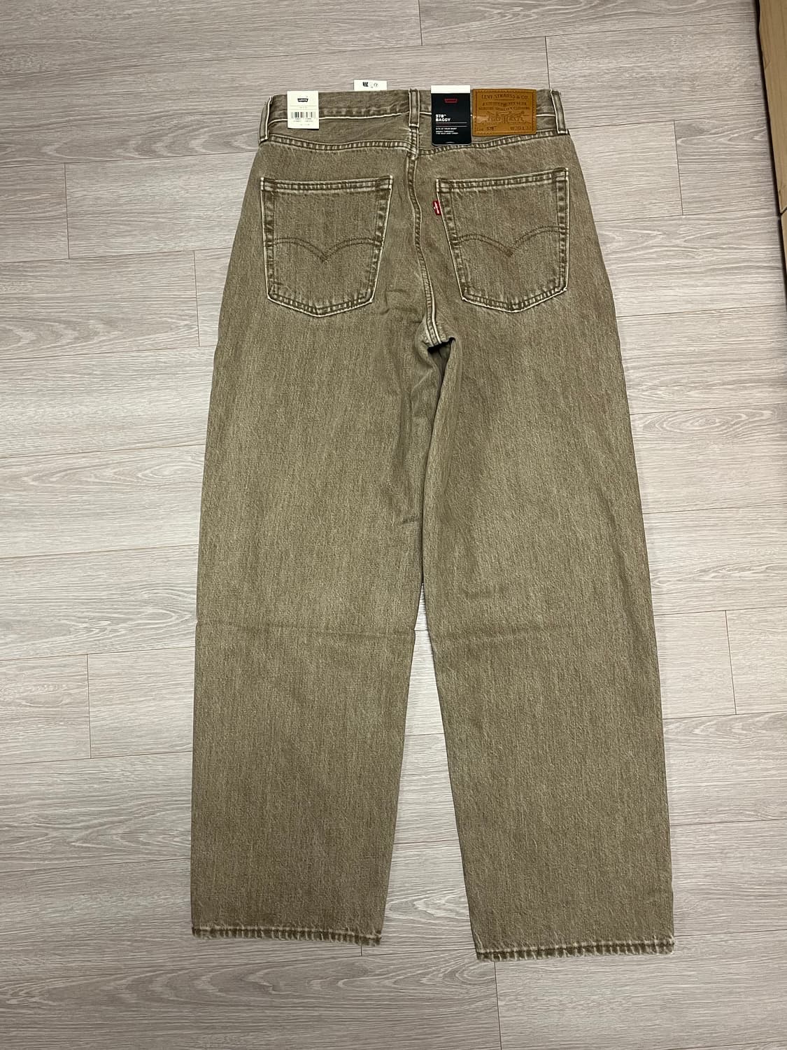 (국내미발매,새상품) 리바이스 578 데님 프리미엄 라인 청바지 상품이미지6