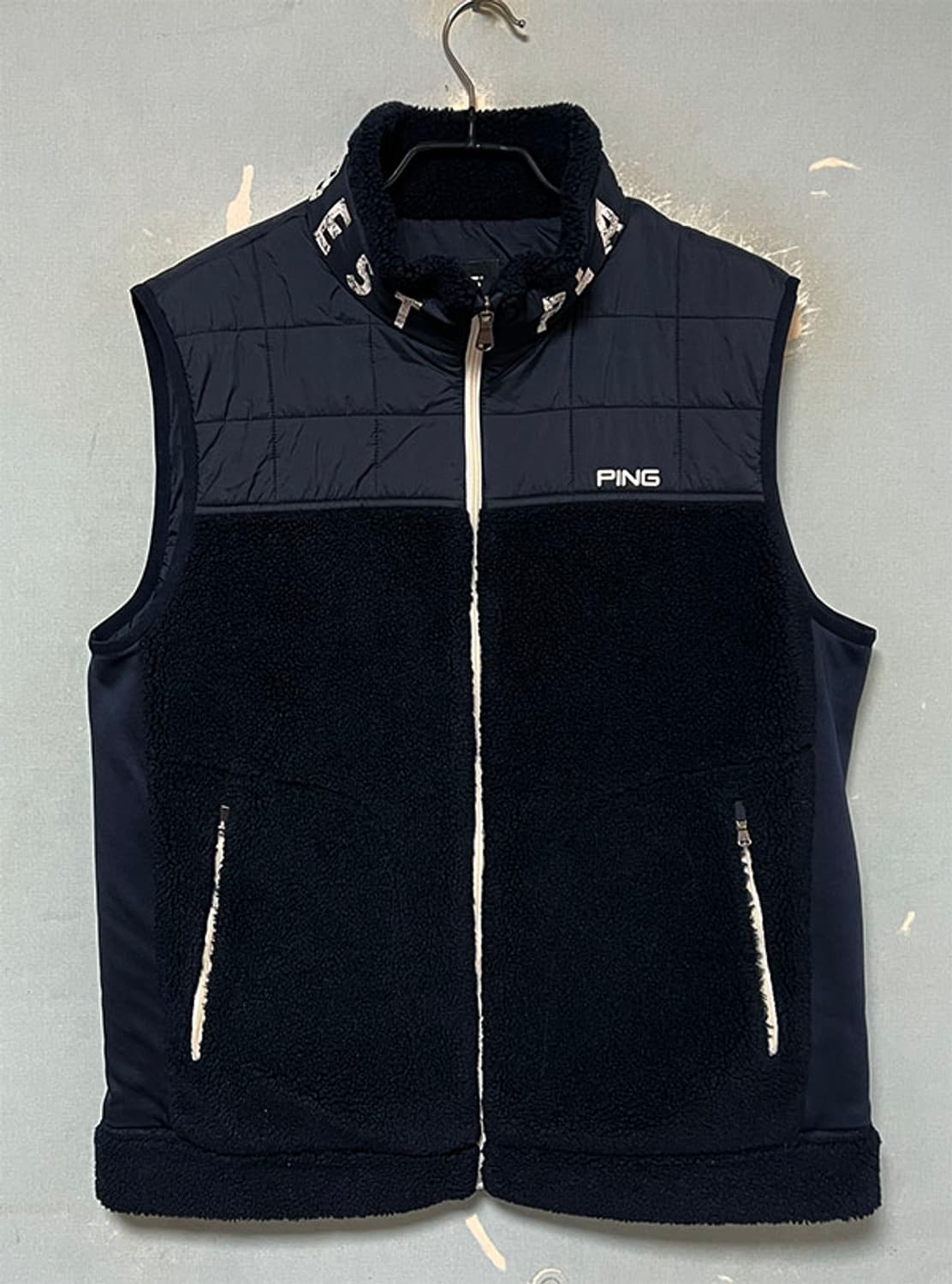 PING 여자 골프조끼 뽀글이 새상품 추동 양털 L 100 77 상품이미지1
